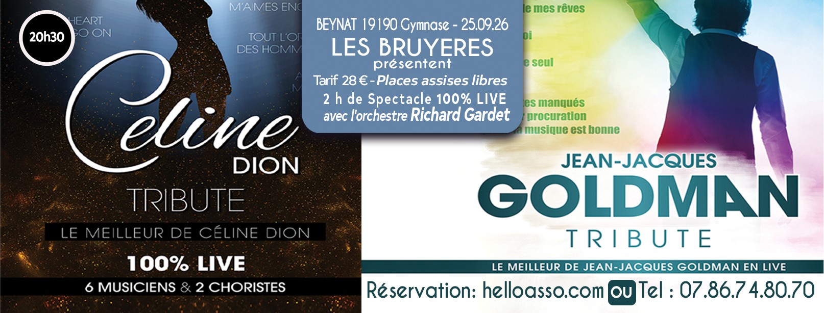 Tribute le meilleur de Céline DION et Jean-Jacques GOLDMAN